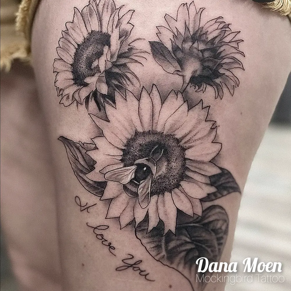 Mockingbird Tattoo Artwork